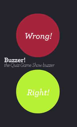 Buzzer! Quiz game show buzzer 3