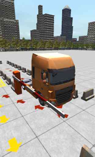Camion Parking Simulateur 3D 3