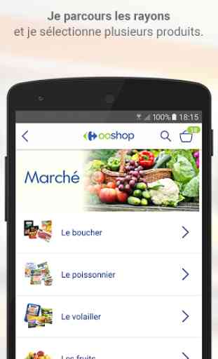 Carrefour Ooshop - courses 2