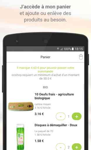 Carrefour Ooshop - courses 4