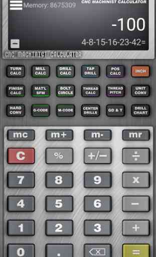 CNC Machinist Calculator  1
