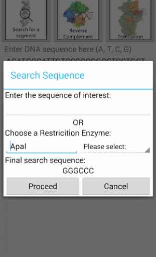 DNA2App - Sequence analyzer 4