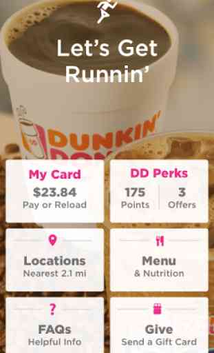Dunkin' Donuts perks & rewards 1