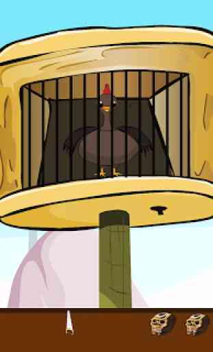 Escape Turkey Cage 4