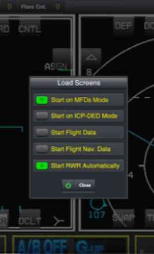 Falcon BMS MFD Screen 4