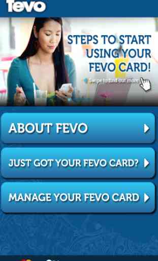 FEVO Prepaid MasterCard® 1