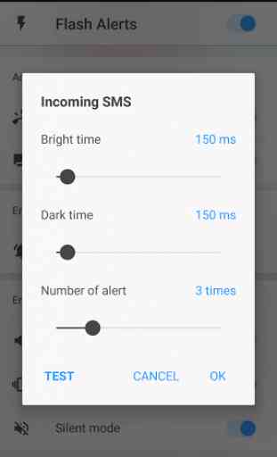Flash Alerts on Call SMS (iOS) 4