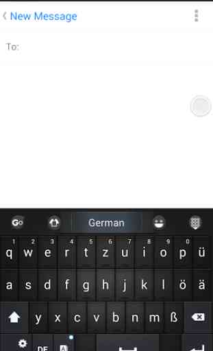 German for GO Keyboard - Emoji 3