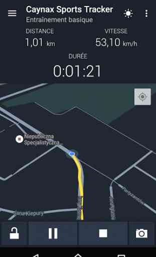 GPS Sports tracker 2