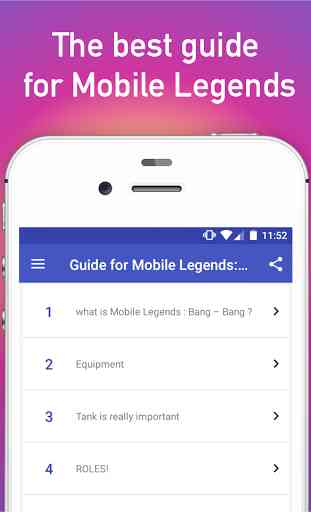 Guide for Mobile Legends: Bang 1