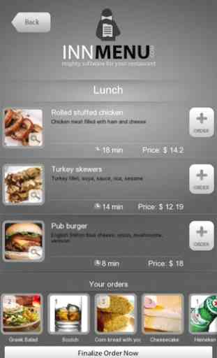 Innmenu free - restaurant menu 2