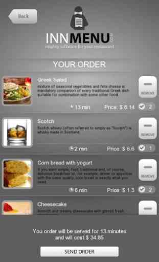 Innmenu free - restaurant menu 4
