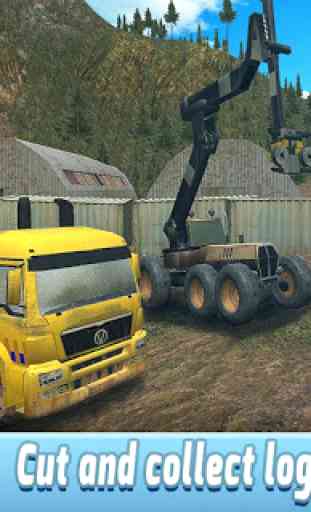 Logging Harvester Truck Sim 3D 1