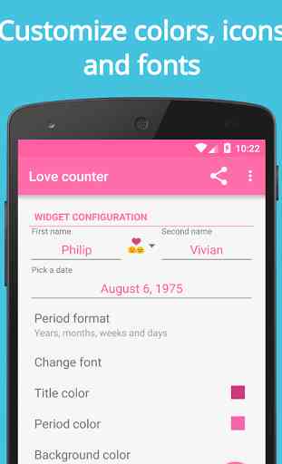 Love Counter Widget 2