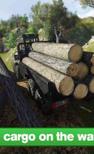 Lumberjack Logging Truck 3