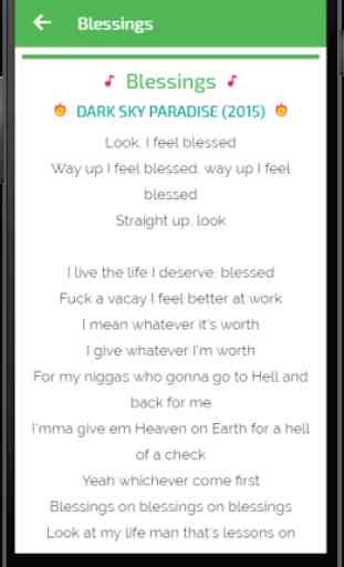 Lyrics of Big Sean 3