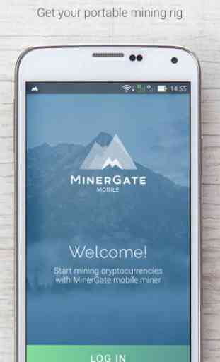 MinerGate Mobile Miner 1