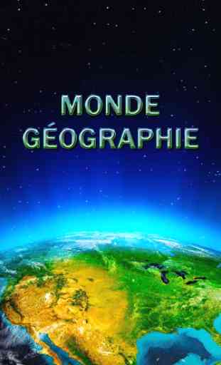 Monde Géographie - Jeu de quiz 1