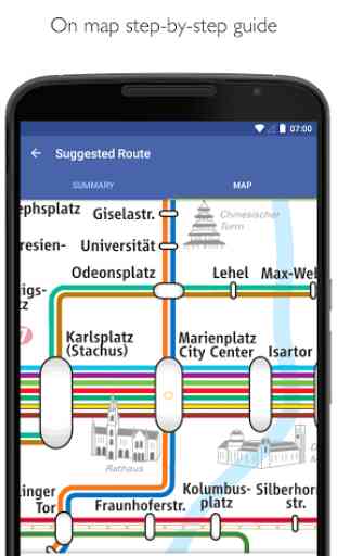 Munich Metro MVG Map & Route 4