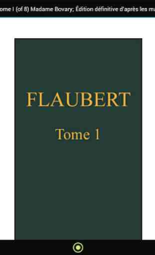 Œuvres complètes de Flaubert 1 3