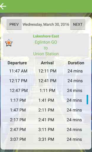 On The GO - GO Train Schedules 3