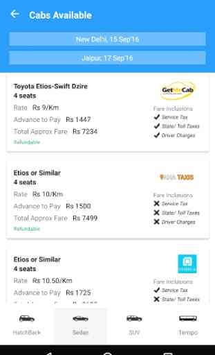 Oye Taxi - Book cabs in India 4