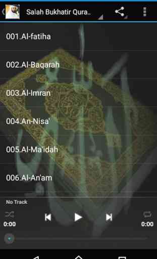Salah Bukhatir Quran MP3 1