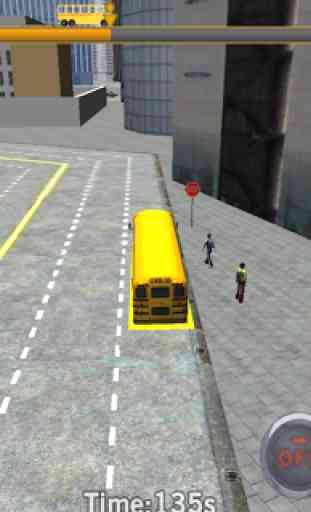 Schoolbus Volant Simulateur 3D 1