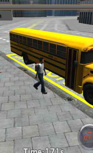 Schoolbus Volant Simulateur 3D 2