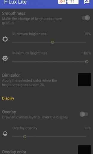 Screen Brightness Control Lite 4