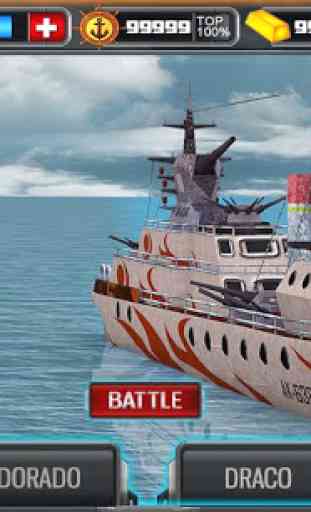 Sea Battleship Combat 3D 2