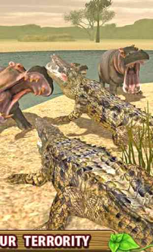 Simulateur furieux crocodile 4