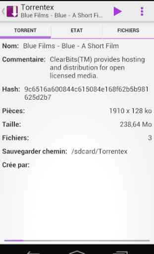 Torrentex - client torrent 3