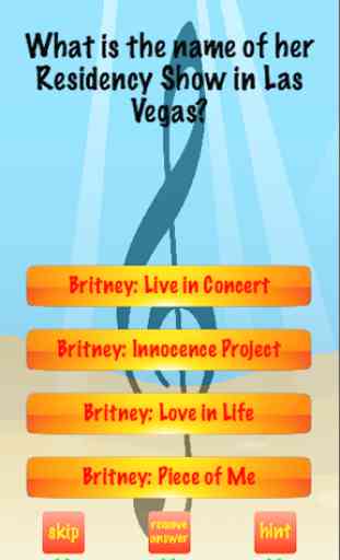 Trivia for Britney Spears 2