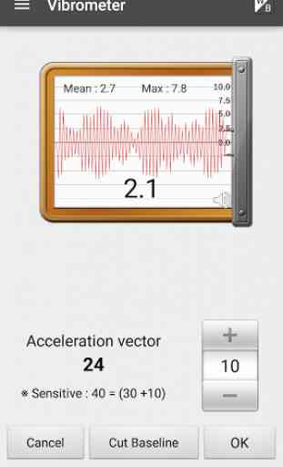 Vibromètre : Vibration meter 4