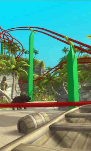 VR Jurassic RollerCoaster Park 2