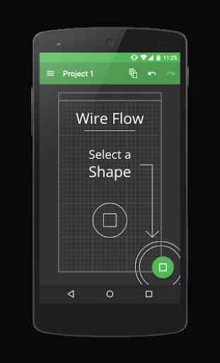 Wire Flow Wireframe Design 2