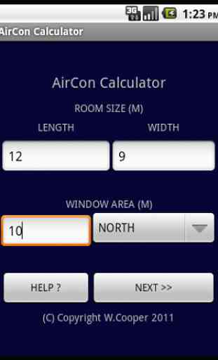 Air Conditioner Calculator UK 1