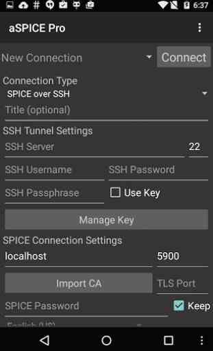 aSPICE: Secure SPICE Client 2