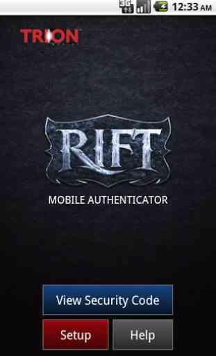 Authentificateur Mobile RIFT 1