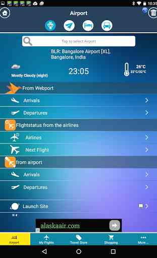 Bangalore Airport + Radar BLR 2
