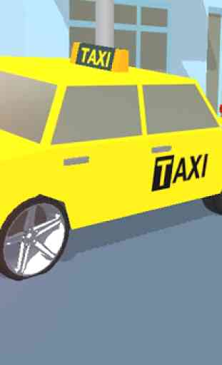 Briques ville Craft Taxi SIM 3