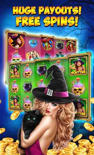 Casino Slots Night of Witches 2