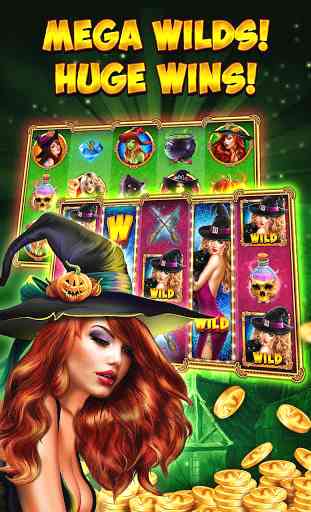 Casino Slots Night of Witches 3