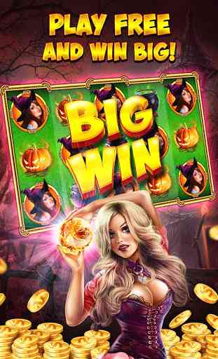 Casino Slots Night of Witches 4