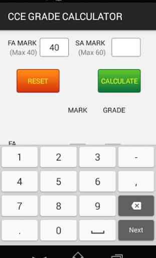 CCE Grade Calculator 2