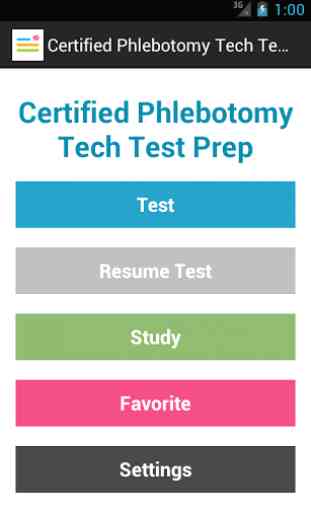 Certified Phlebotomy Test Prep 1