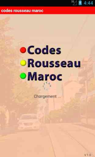 codes rousseau maroc 1