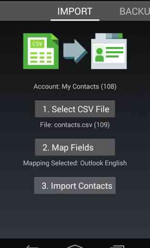 Contacts Import 1