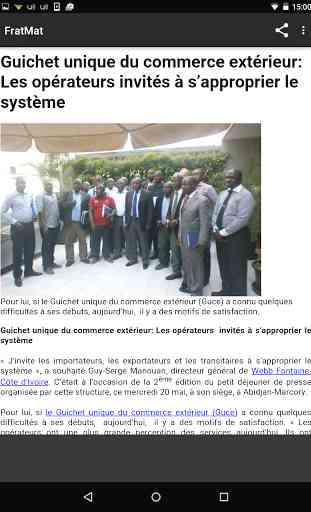 Cote d'Ivoire Infos CiV 4